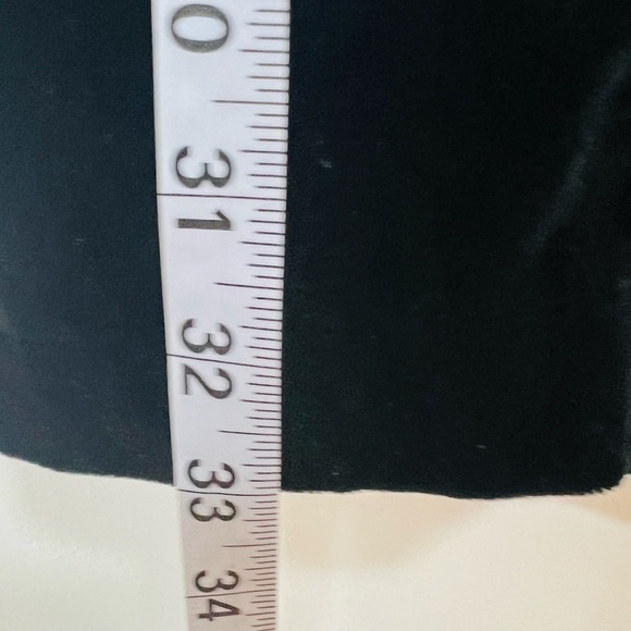 GAP Black Velvet Button Up Tailored Blazer Jacket Collar Size‎ 8 Preppy - Picture 8 of 9